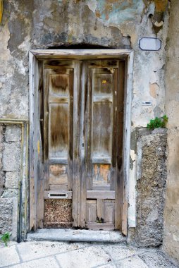 Ragusa Sicilya 'nın tarihi merkezi manzarası
