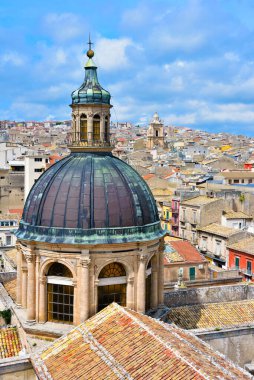 Ragusa Sicilya İtalya panoraması
