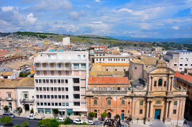 Ragusa Sicilya İtalya panoraması