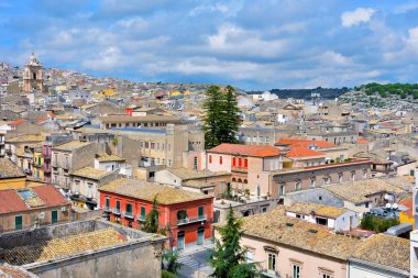 Ragusa Sicilya İtalya panoraması