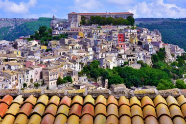 Ragusa Sicilya İtalya panoraması