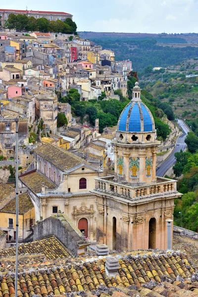 Panorama Van Ragusa Sicilië Italië — Stockfoto