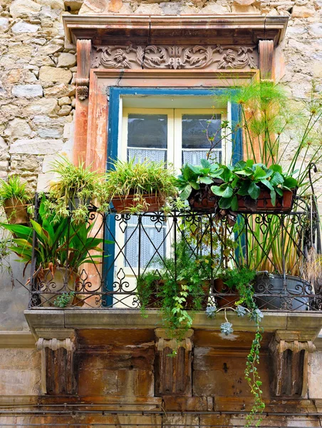 Vista Del Centro Histórico Ragusa Sicilia Italia — Foto de Stock