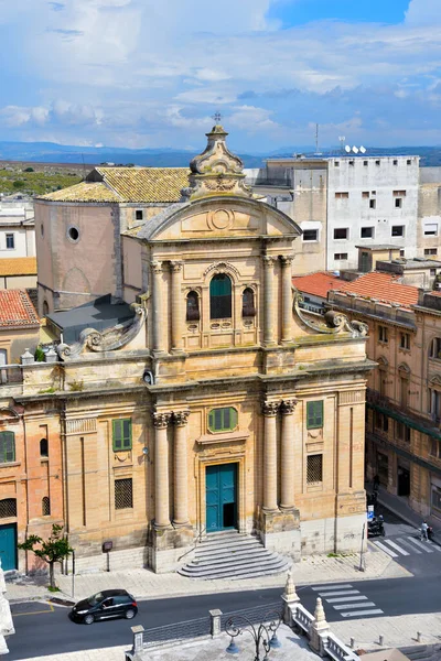 Panorama Ragusa Sicilia Italia —  Fotos de Stock