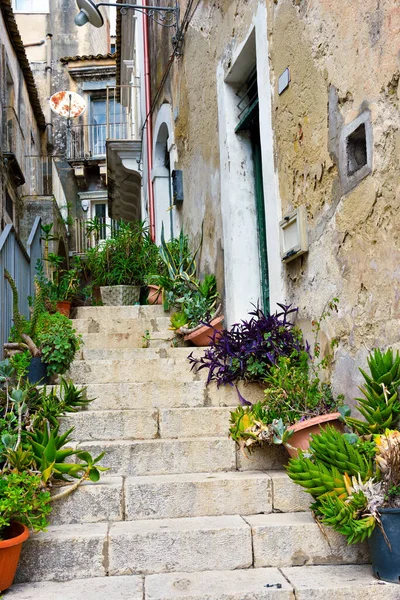 Vista Sul Centro Storico Ragusa Sicilia Italia — Foto Stock