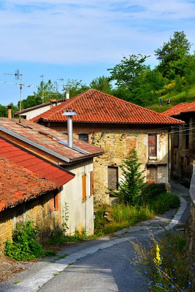 Μικρή Πόλη Κλάσμα Του Άλατος San Giovanni Cuneo Ιταλία — Φωτογραφία Αρχείου