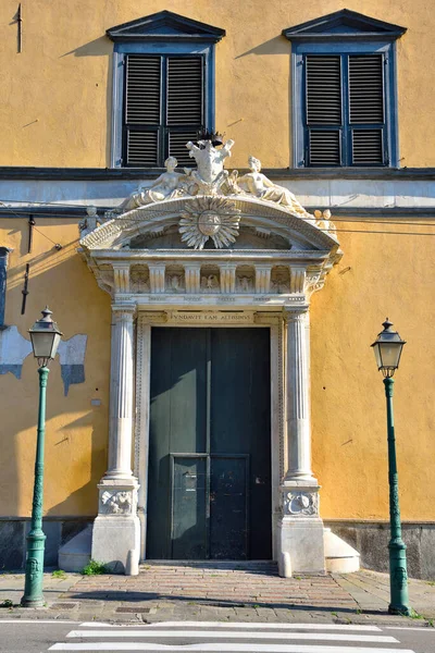 External Portal Prince Palace Genoa Italy — 图库照片