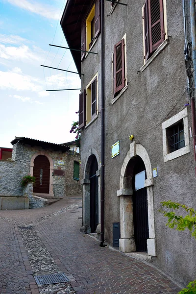 Historic Center Limone Sul Garda Italy — Stock Photo, Image