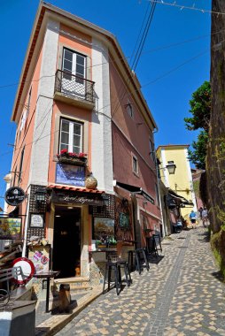 Sintra 'nın tarihi merkezi 29 Mayıs 2025 Lizbon Portekiz