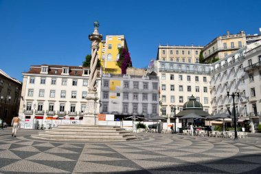 Praa do Municpio (Belediye Binası Meydanı), 30 Mayıs 2025 Lizbon Portekiz 'in tarihi merkezi olan Baixa ilçesinde yer almaktadır.