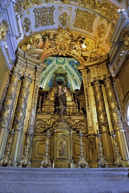 30 Mayıs 2025 Lizbon Portekiz Ulusal Azulejo Müzesi 'ne ev sahipliği yapan Tanrı' nın Annesi Manastırı Kilisesi.