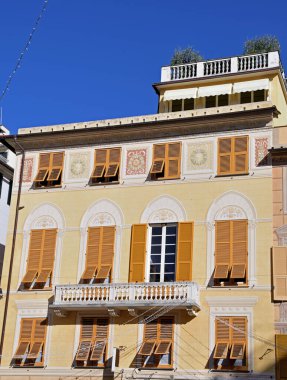 Chiavari Cenova İtalya 'sının tarihi merkezine bir göz atalım.