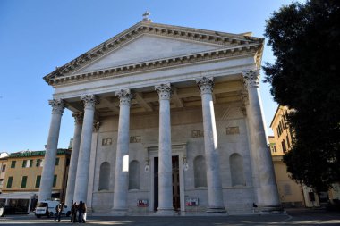 21 Ocak 2026 'da Chiavari İtalya' daki Our Lady of the Garden Katedrali 'nin içinde.