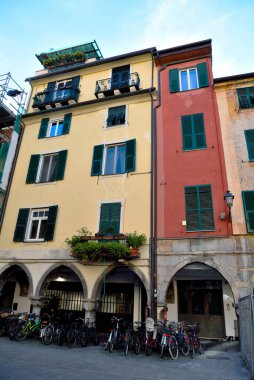 Chiavari Cenova İtalya 'sının tarihi merkezine bir göz atalım.