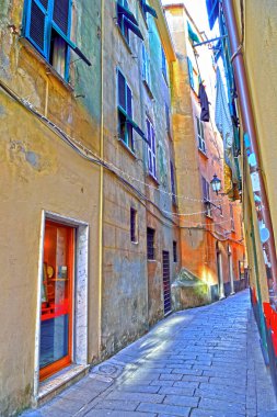 Chiavari Cenova İtalya 'sının tarihi merkezine bir göz atalım.