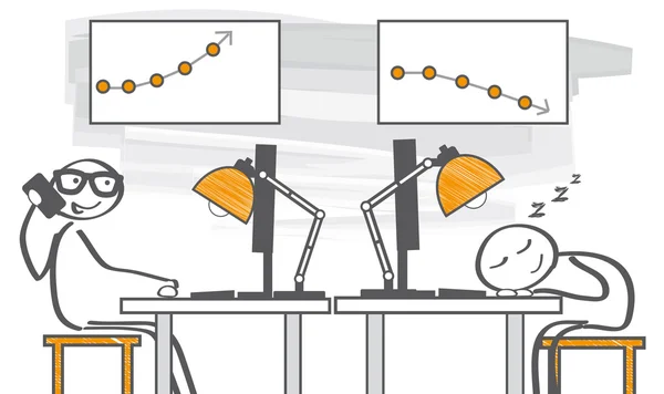Трудоголик и лентяй. Уставший офисный работник арт. Ленивый и трудолюбивый. Lazy hard working. Lazy hard working.