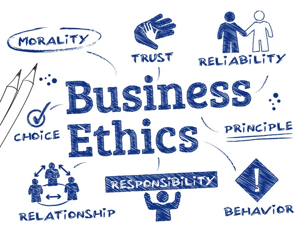 Етика бізнесу — стоковий вектор