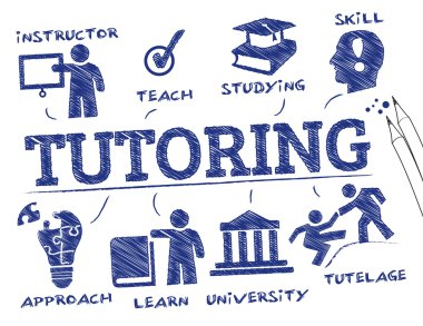 tutoring concept vector illustration clipart