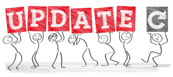 Обновление векторной иллюстрации
