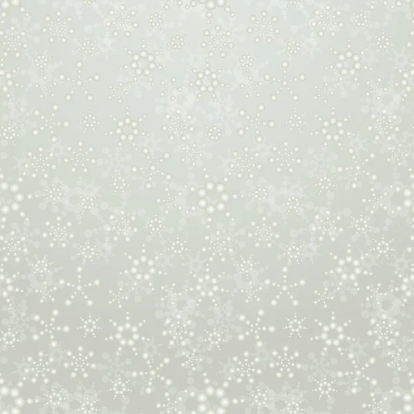 Fond de Noël avec flocons de neige — Image vectorielle