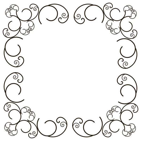 Ornate frame — Stock Vector