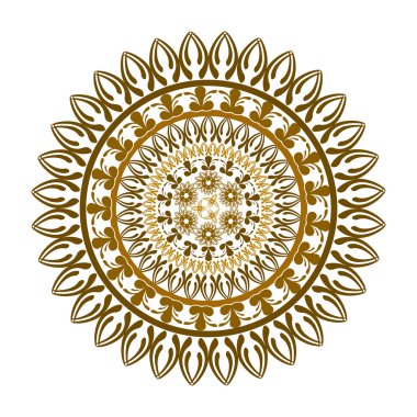 etnik yuvarlak süsleme