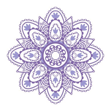 yuvarlak süsleme desen