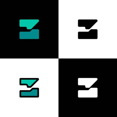 3 numaralı logo, üç numara, marka adı tasarımın için dört rakamlı set, vektör illüstrasyonu 10 EPS