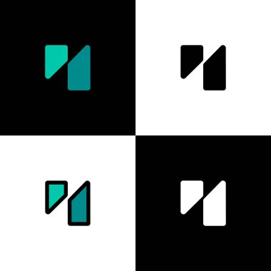 4 numaralı logo, dört numara, marka adı tasarımın için dört rakamlı set, vektör illüstrasyonu 10 EPS