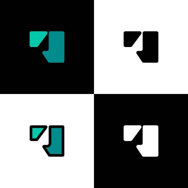 7 numaralı logo, yedi numara, marka adı tasarımın için dört rakamlı set, vektör illüstrasyonu 10 EPS