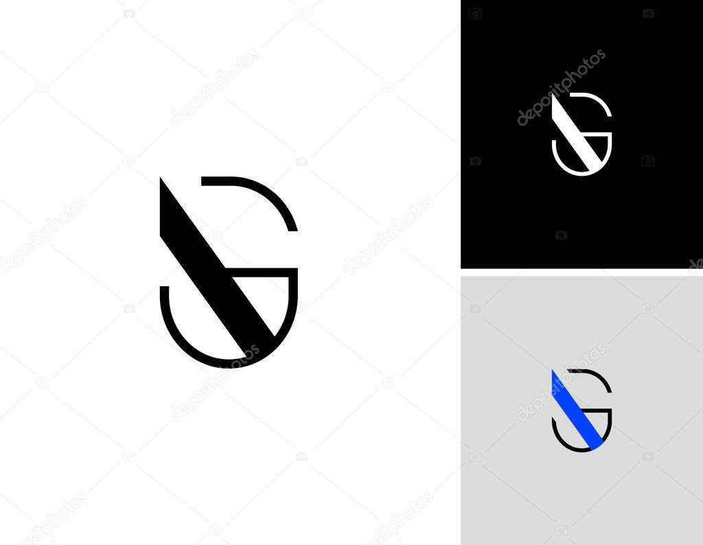 Cyberpunk letter S, digital font cyber alphabet, vector illustration 10EPS