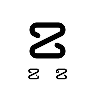 Teknik numara 8, dijital siber numara 8, üç farklı sayı kümesi, vektör illüstrasyon 10EPS