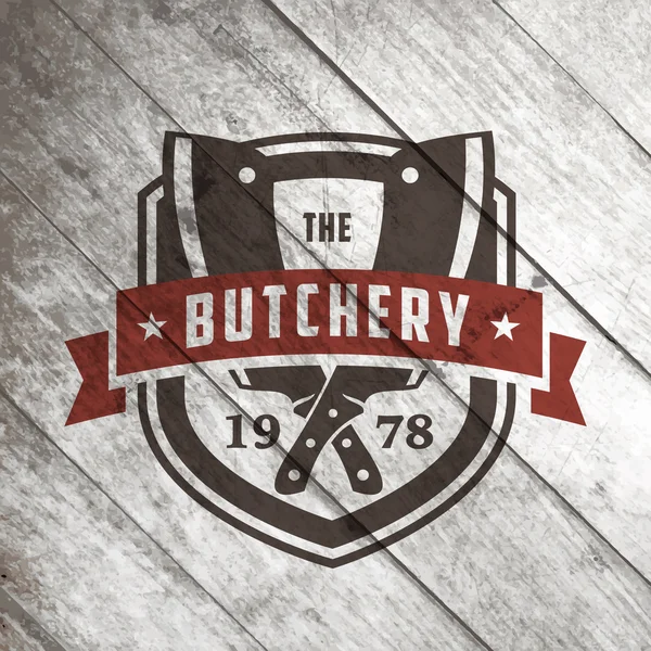 kasaplık veya et shop logo