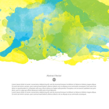 Parlak renkli sulu boya arka plan