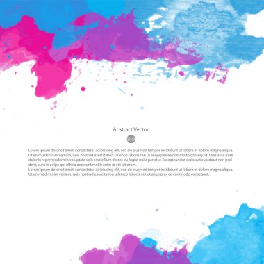 Parlak renkli sulu boya arka plan