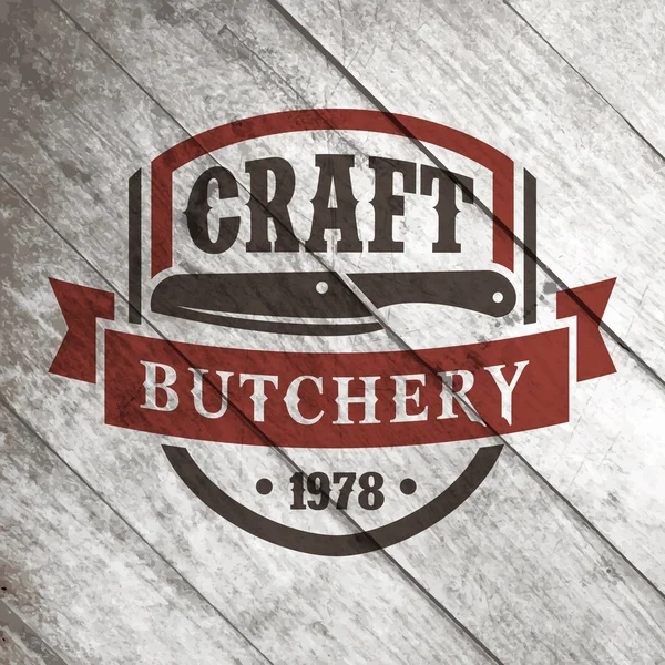 logo şablonu kasaplık veya et Shop