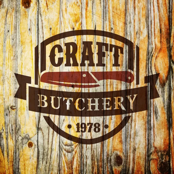 logo şablonu kasaplık veya et Shop