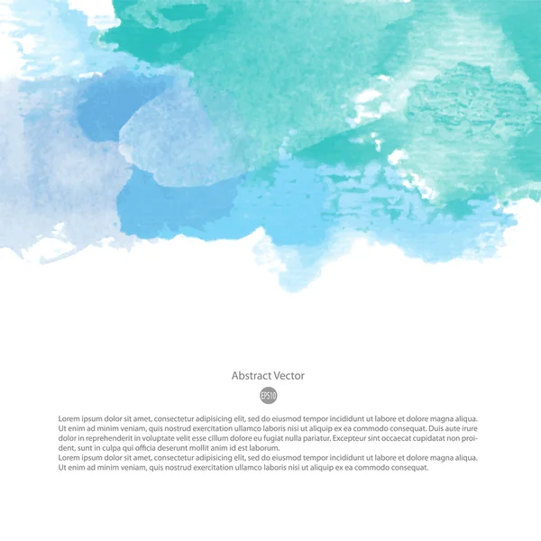 明るいカラフルな水彩背景 — ストックベクタ