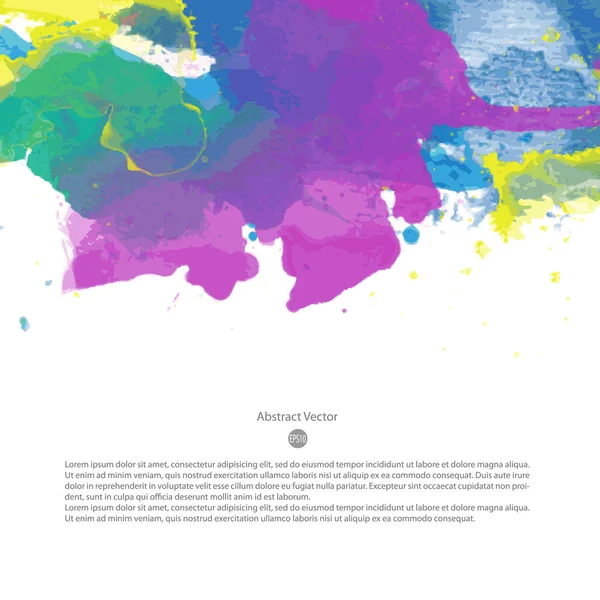 Parlak renkli sulu boya arka plan