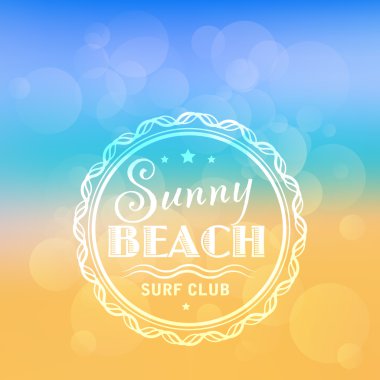 Vektör yaz arka plan. Yaz vektör çizim Merhaba.