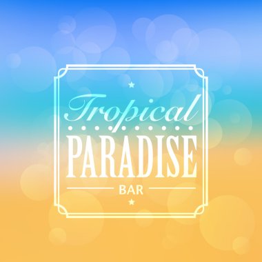 Vektör yaz arka plan. Yaz vektör çizim Merhaba.