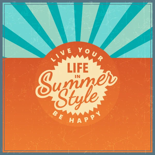 It's Summer time wallpaper,summer fun,summer party,summer backgr — Stock Vector