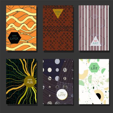 İş broşür afiş tasarım düzen vektör