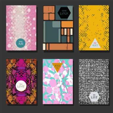 İş broşür afiş tasarım düzen vektör