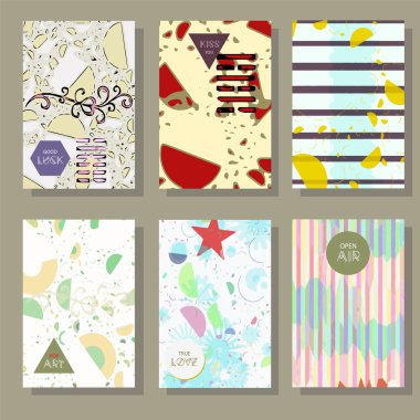 İş broşür afiş tasarım düzen vektör