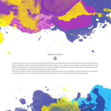 Vektör suluboya arkaplan