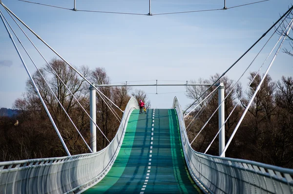Weg über Brücke — Stockfoto