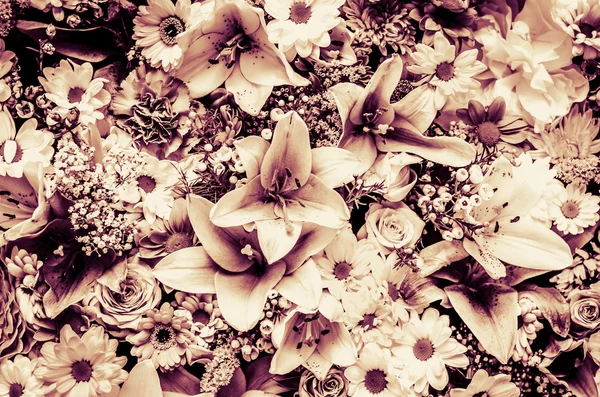 Patrón de flores vintage — Foto de Stock