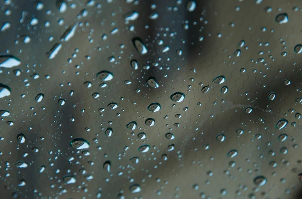 Abstrak jendela hujan — Stok Foto