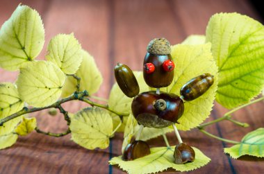 fantezi kestane hayvan figürü